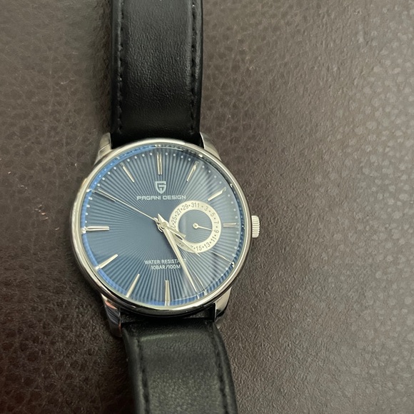 Pagani Design Blue and Black Men\'s Watch
